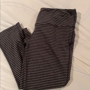 MPG striped leggings XS
